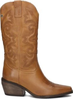 Notre-V Al300.1 Cowboylaarzen - Western Laarzen - Dames - Cognac - Maat 39 -Gabor Verkoop 2024 884x1200