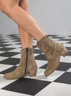 Wolky Laarzen Lubbock Taupe Zomer Suede -Gabor Verkoop 2024 885x1200 4