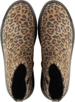 Woden Enkellaarsjes Dames / Laarzen / Damesschoenen - Suède - Leopardprint - Abbi Suede Print - Leopard - Maat 36 -Gabor Verkoop 2024 892x1200 2
