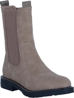 POSH By Poelman LEA Dames Chelsea Laarzen - Beige - Maat 40 -Gabor Verkoop 2024 900x1200