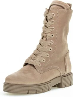Gabor 745.4 Veterboots - Laarzen Met Veters - Dames - Taupe - Maat 37 -Gabor Verkoop 2024 905x1200