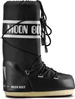 Moon Boot Nylon Laarzen, Black Schoenmaat EU 31-34