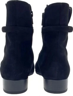 Gabor Enkellaarsjes Dames / Laarzen / Damesschoenen - Suède - 92.716.47 - Zwart - Maat 37 -Gabor Verkoop 2024 914x1200 4