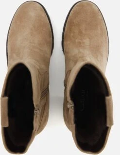 Gabor Enkellaarsjes Dames / Laarzen / Damesschoenen - Suède - 92.806.34 - Taupe - Maat 38 -Gabor Verkoop 2024 928x1200 1