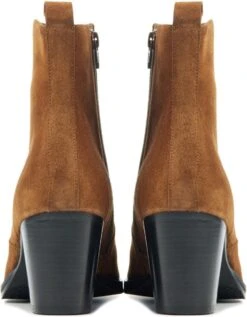 Stefano Lauran Enkellaarsjes Dames / Laarzen / Damesschoenen - Suède - S1057 - Bruin - Maat 39 -Gabor Verkoop 2024 934x1200 2