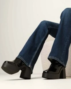 Mexx High Heel Laarzen Kirez Dames - Zwart - Maat 40