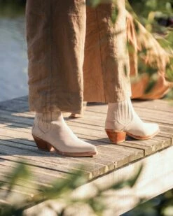 Shabbies 182020350 Cowboylaarzen - Western Laarzen - Dames - Grijs - Maat 40 -Gabor Verkoop 2024 960x1200 9