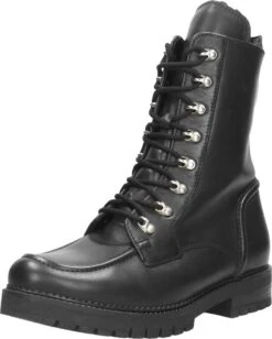 Gabor Veterboots Dames / Laarzen / Damesschoenen - Leer - 92.723.57 - Zwart - Maat 39 -Gabor Verkoop 2024 963x1200 1