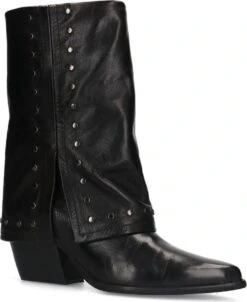 Sacha - Dames - Zwarte Leren Laarzen Met Studs - Maat 38 -Gabor Verkoop 2024 982x1200 6