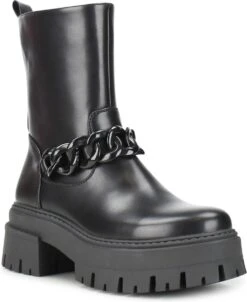 POSH By Poelman LINA Dames Enkel Laarzen Met Ketting - Zwart- Maat 38 -Gabor Verkoop 2024 983x1200