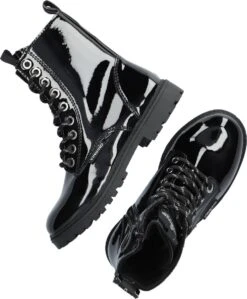 Vingino Eva High Veterboots - Laarzen Met Veters - Meisjes - Zwart - Maat 28 -Gabor Verkoop 2024 992x1200 4