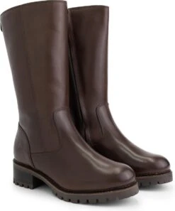 Travelin' Fitjar Leren Dames Laarzen - Wol Gevoerde Laars - Donkerbruin Leer - Maat 39 -Gabor Verkoop 2024 999x1200 4